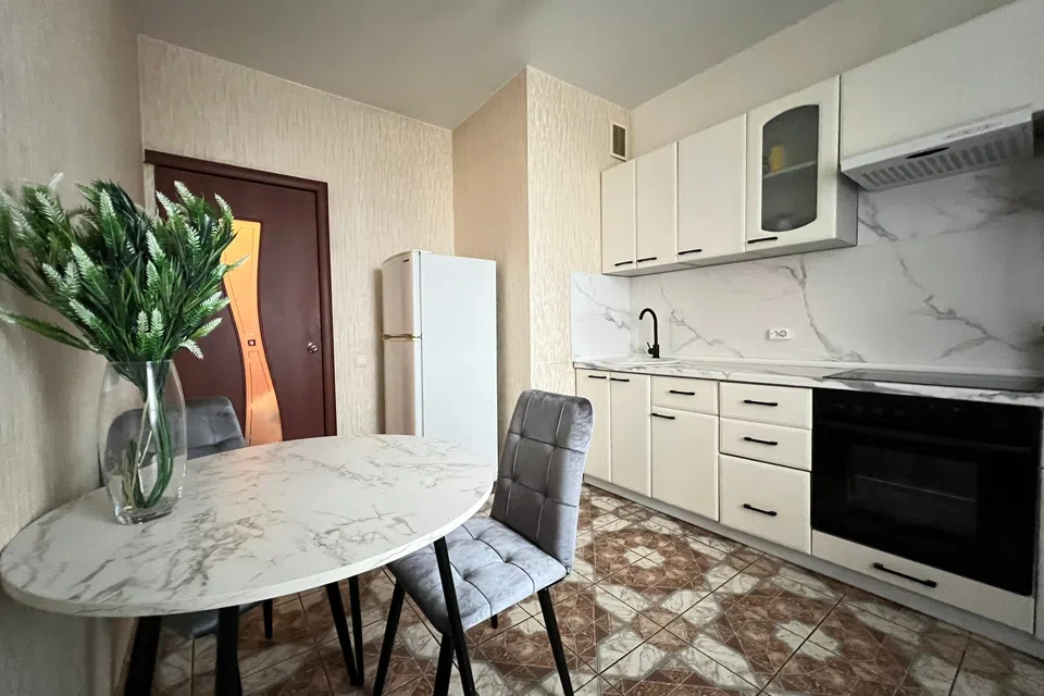1-к. квартира, 43 кв. м, 2 кровати