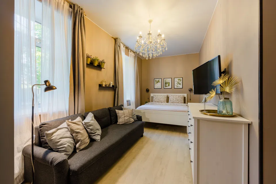 Prudius Apart в Кронштадте двухкомнатная квартира у Собора