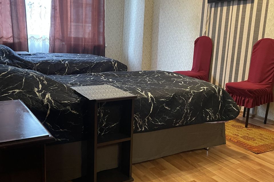 2х комнатная квартира в спальном районе, 3 отдельные кровати