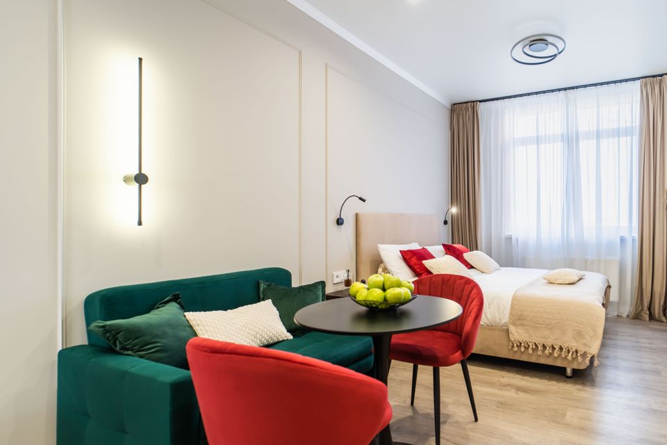 Современная студия в новом ЖК Римский Квартал