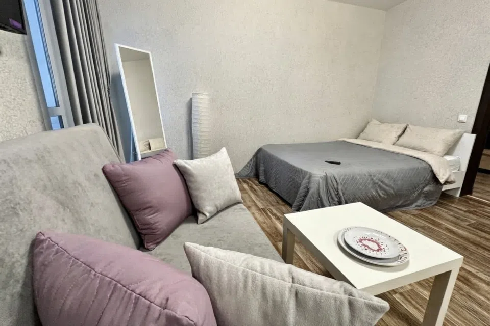 FlatRoom в центре на 8 этаже для 3 гостей