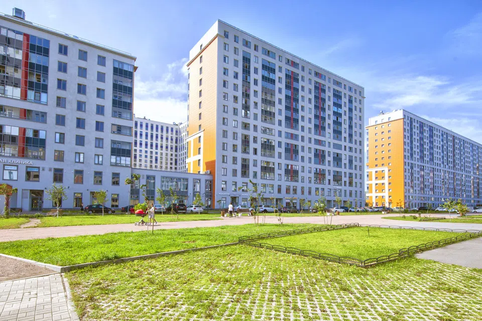 1-к. квартира, 36 кв. м, 2 кровати