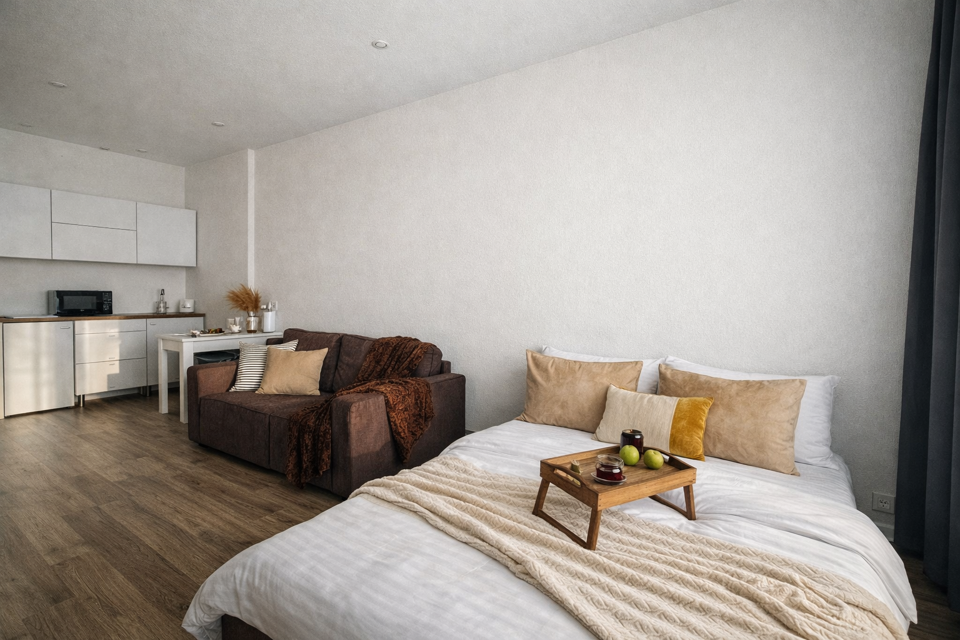 Студия в элитном ЖК на Южном рядом с Аэропортом и ГИБДД