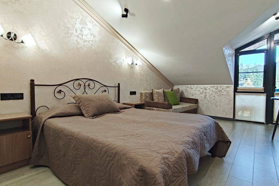 Студия с видом на горы. Балкон. Центр. Жить в Горах.