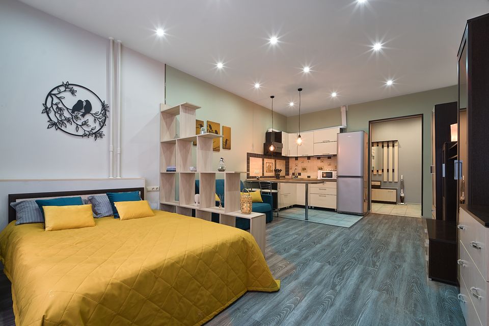 Просторная и уютная квартира-студия