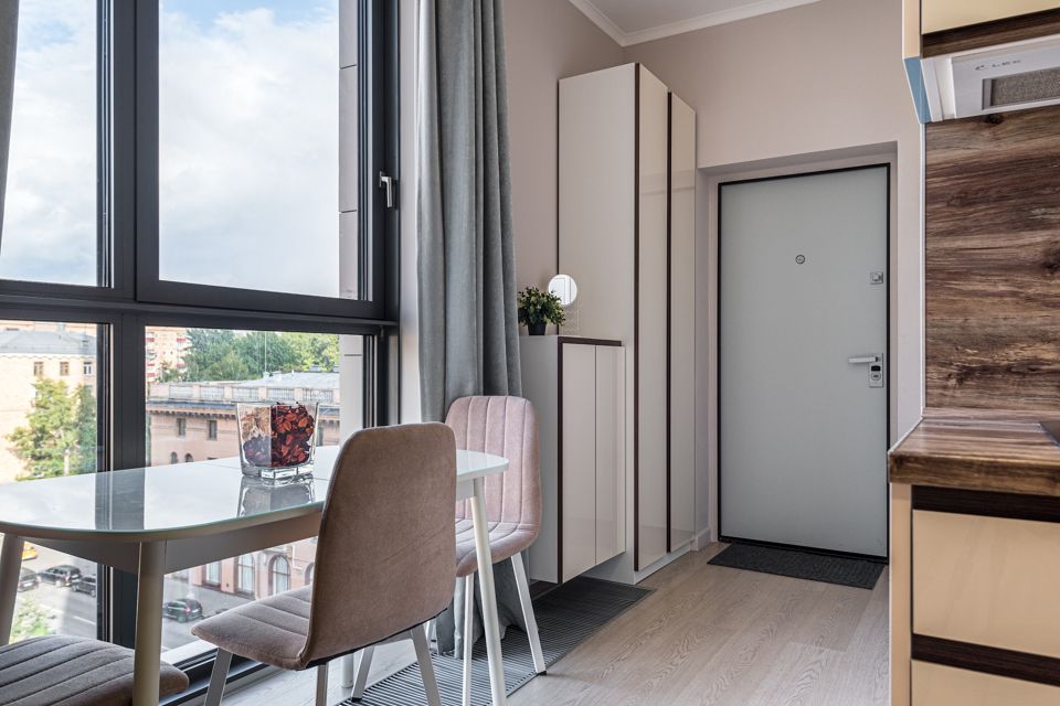 Апартаменты Flat Inn в ЖК Alcon Tower рядом с метро Динамо

