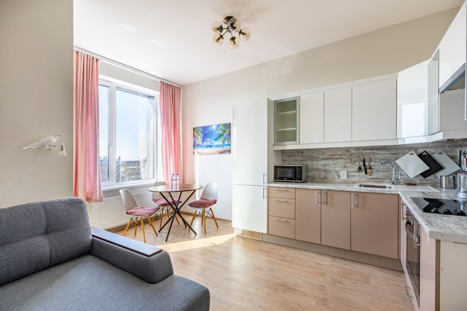 Апартаменты Flat Inn рядом с центром СПб у метро Лесная

