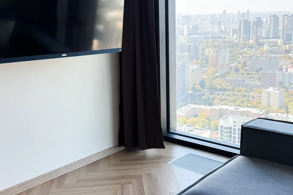Квартира на 52 этаже с видом на Москва-сити