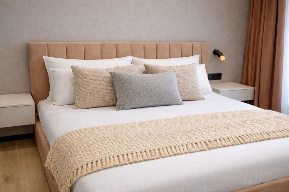 Стильная студия в центре Ялты с бассейном