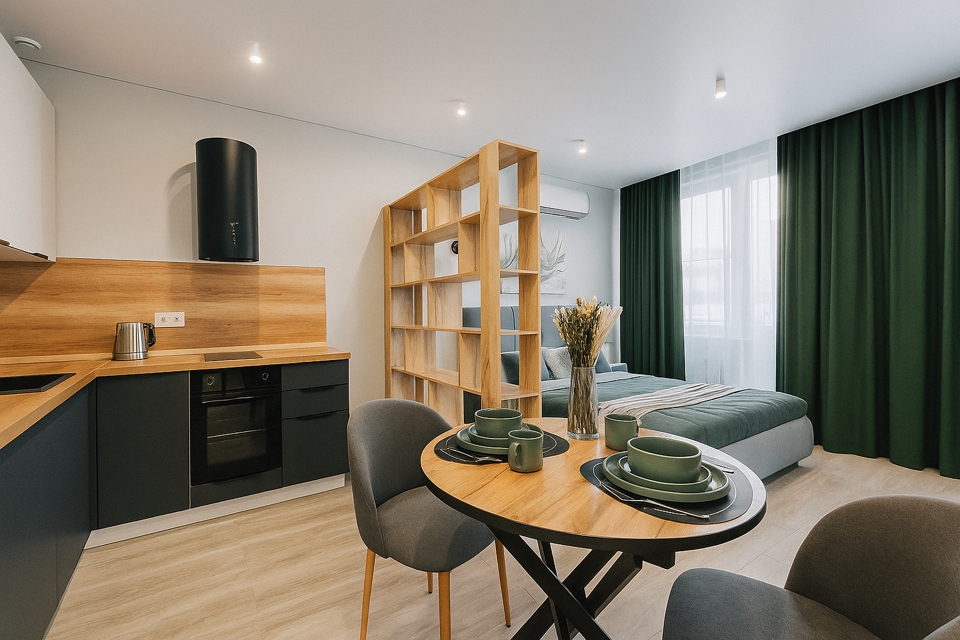 Уютная квартира-студия в центре Москвы