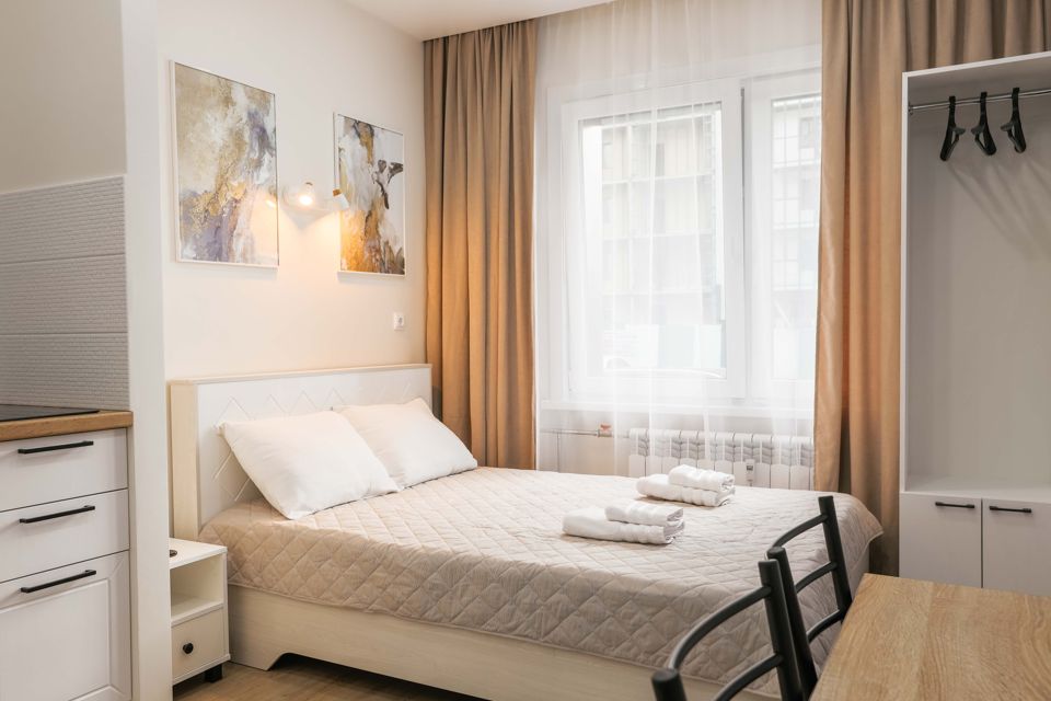 Апартаменты Полёт возле Аэропорта на 2 гостя