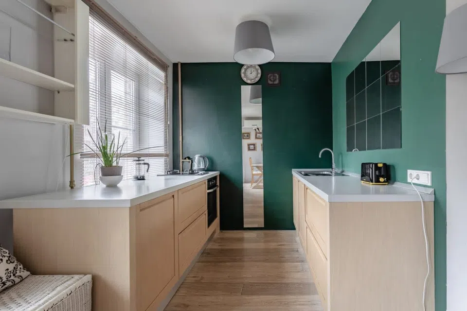 Flat Inn у Патриарших прудов  в центре Москвы.

