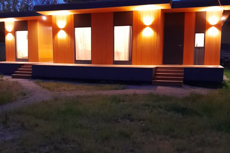 Уютный и современный дом с сауной