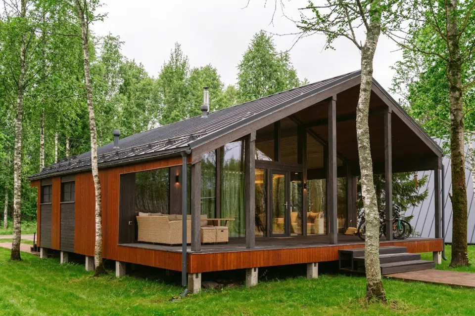  BarnHouse 22 камин и кондей. Без купели