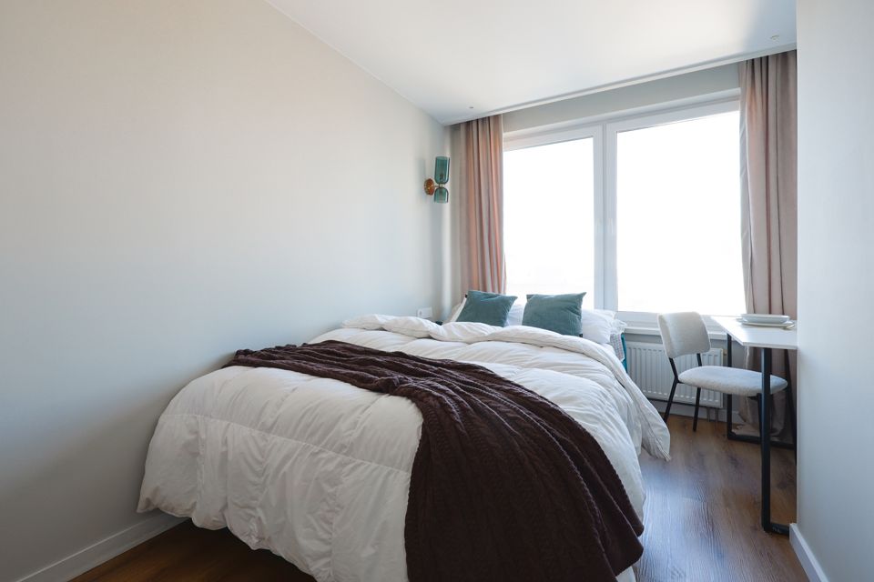 Дизайнерская уютная студия на 6 этаже в ЖК Мята