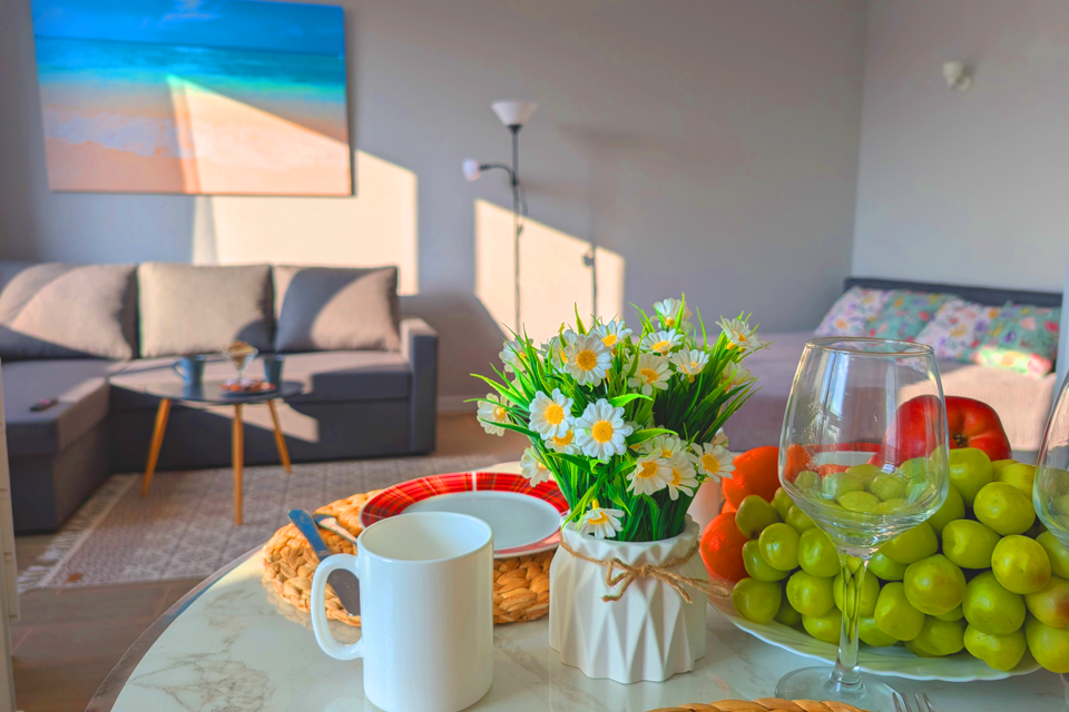 Апартаменты Июль в 10 Минутах от Моря