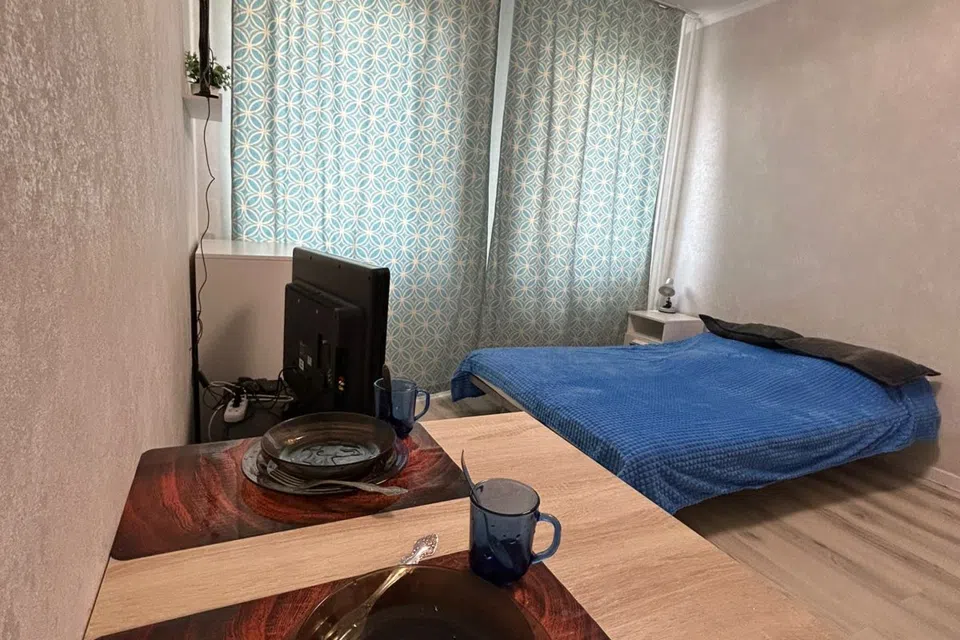 Уютная и теплая студия.