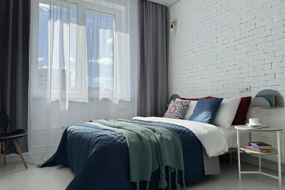 2-к. квартира, 42 м, 3 кровати