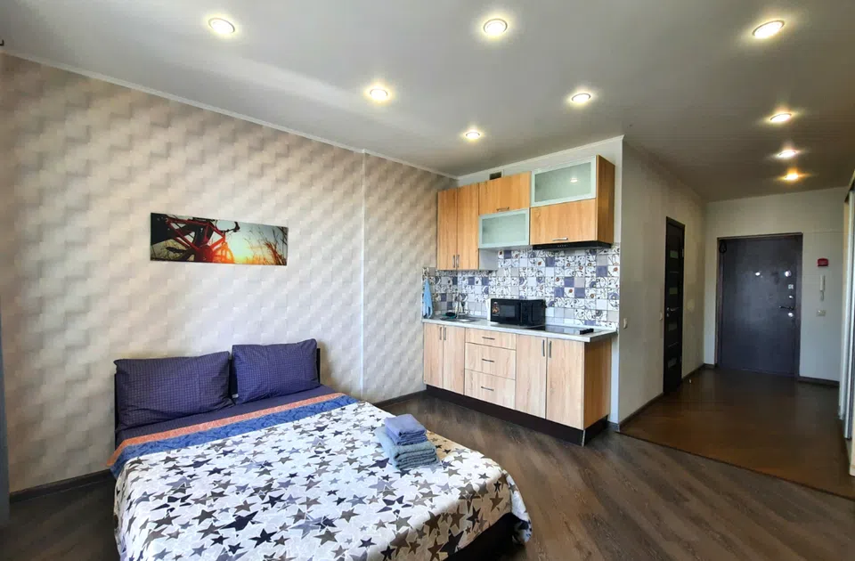 Loft Studio Уютная cтудия 30 кв.м с лоджией