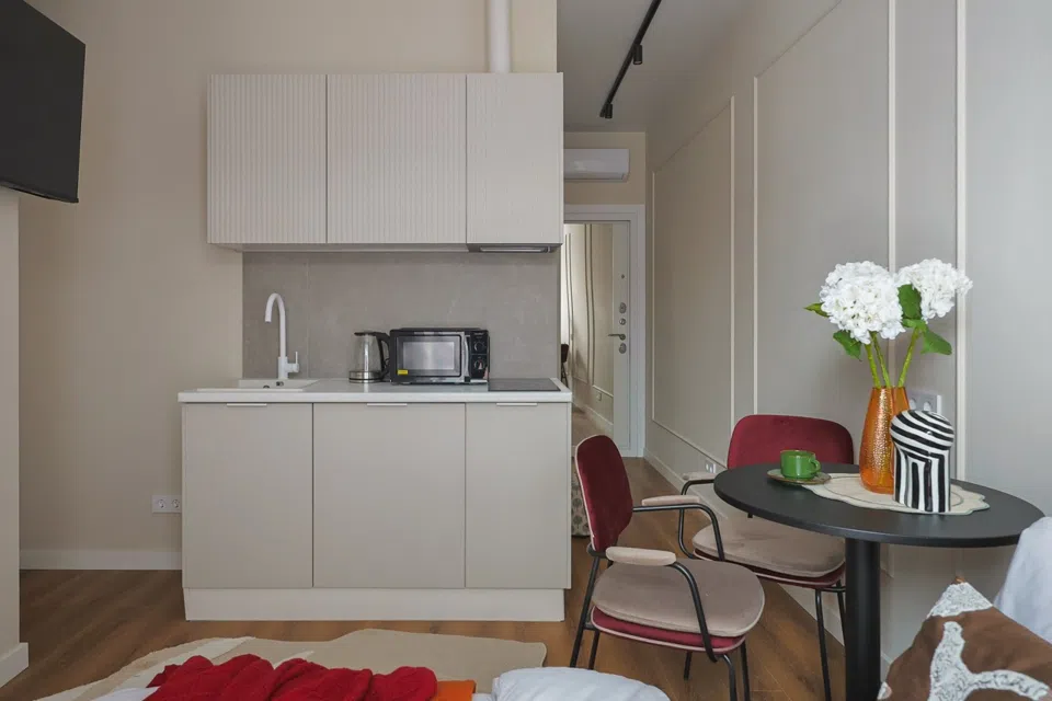 Уютная студия на 4 этаже в ЖК Nice Loft