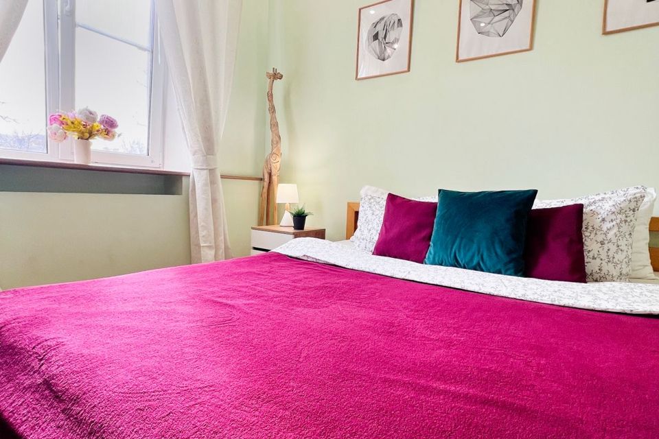 2-к. квартира, 50 кв. м, 3 кровати