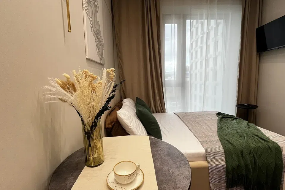 Уютная студия на 6 этаже в ЖК Nice Loft