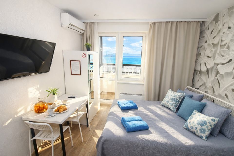 Уютная квартира с видом на море и бухту