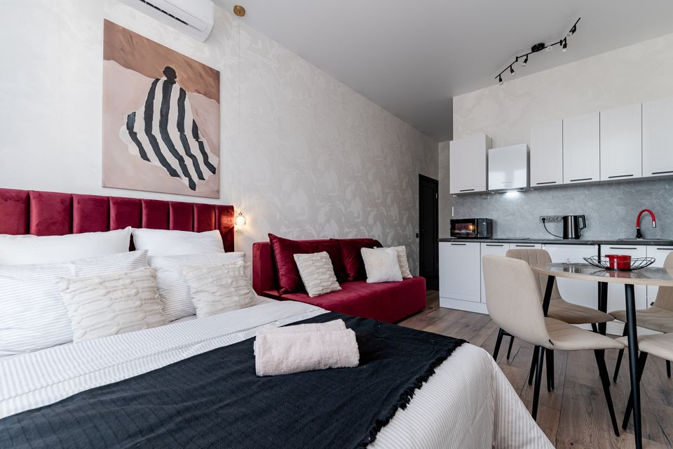 Уютная квартира-студия, рядом с метро