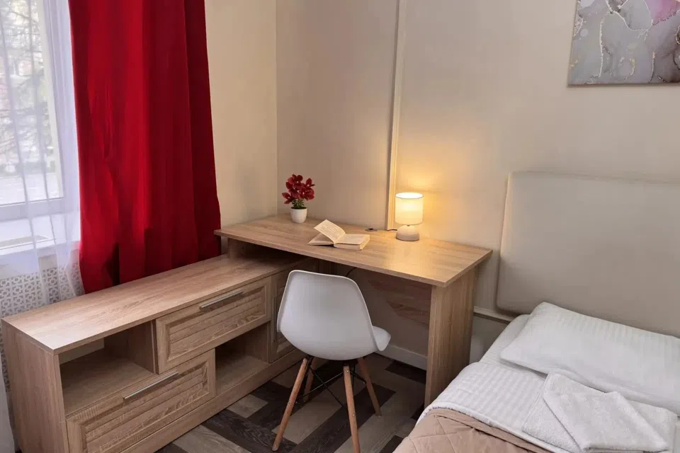 1-к. квартира, 41 м2, 2 кровати