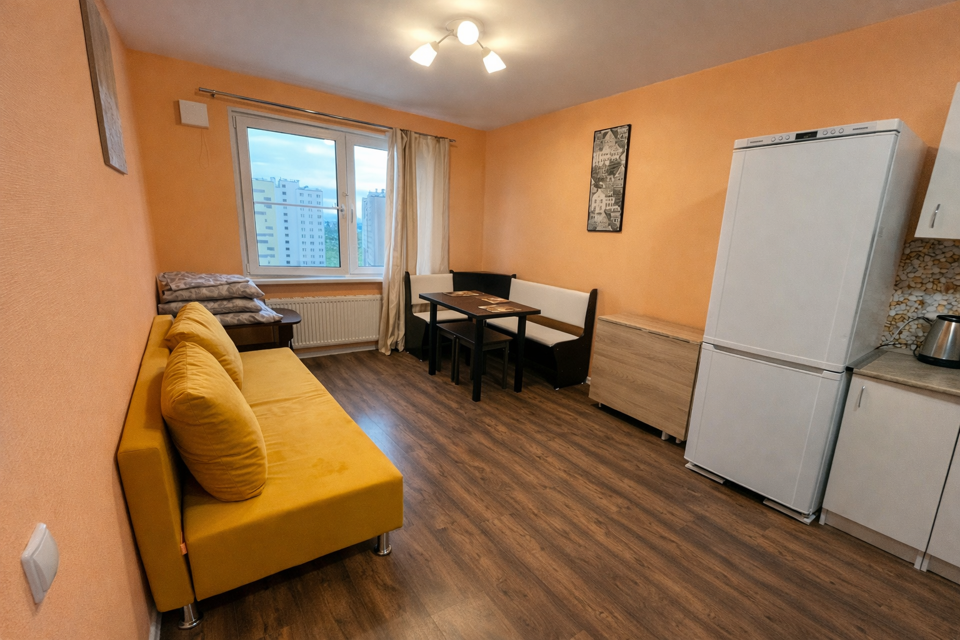 1-к квартира, на 4 человек в ЖК Цветной город TANIKO HOME