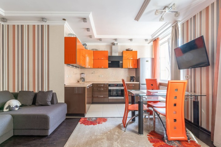 2-комнатная с видом на Moscow City, Беговая 