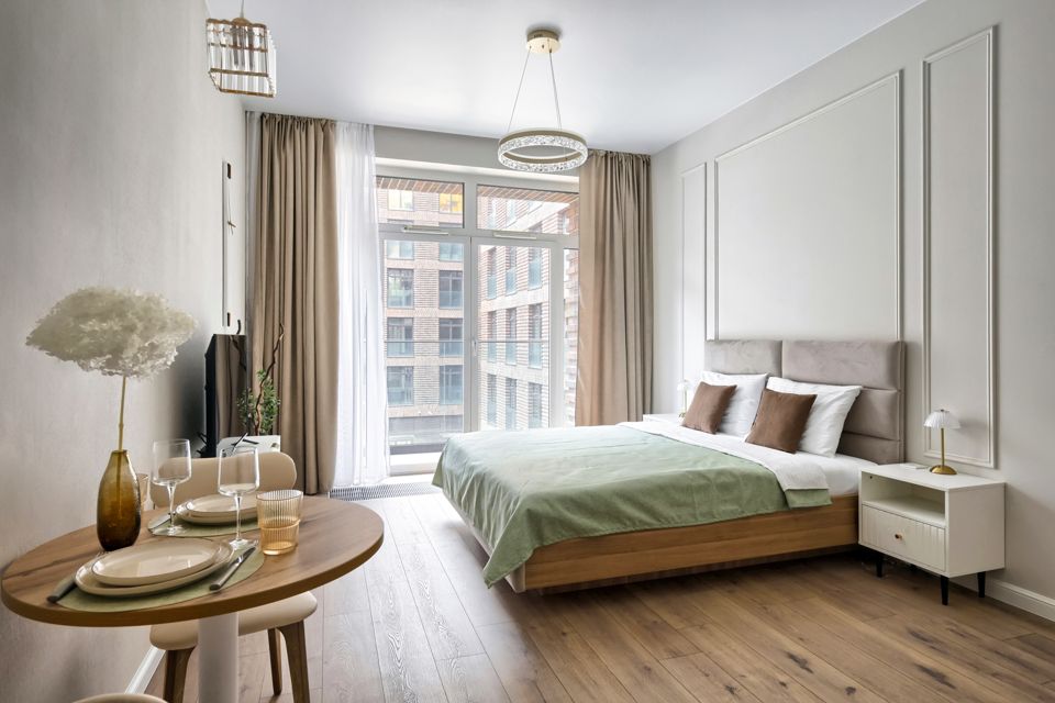 Уютные апартаменты с видом во двор