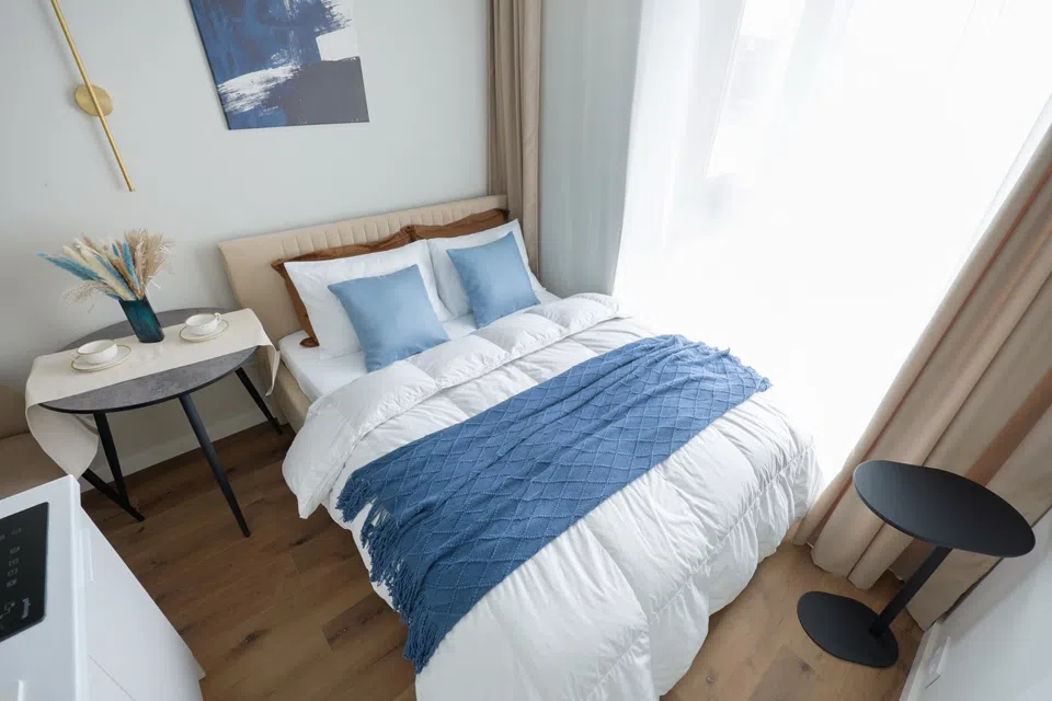 Дизайнерская студия на 9 этаже в ЖК Nice Loft