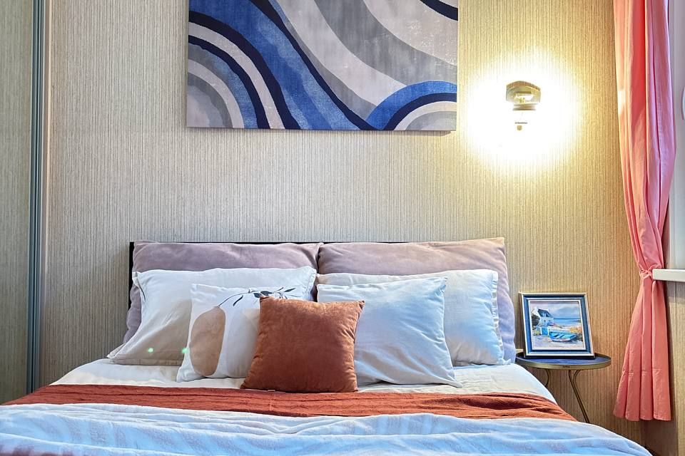 Апартамент с отдельной спальней у пляжа Мандарин