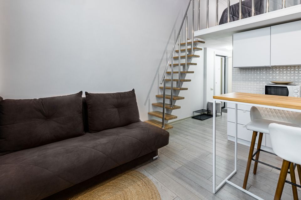 Студия с панорамным видом