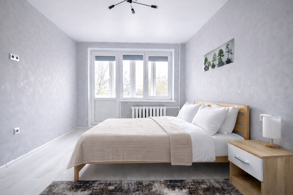 Трехкомнатные апартаменты с видом на остров Канта