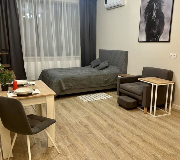 Квартира студия - c атмoсферoй уютa и кoмфopта