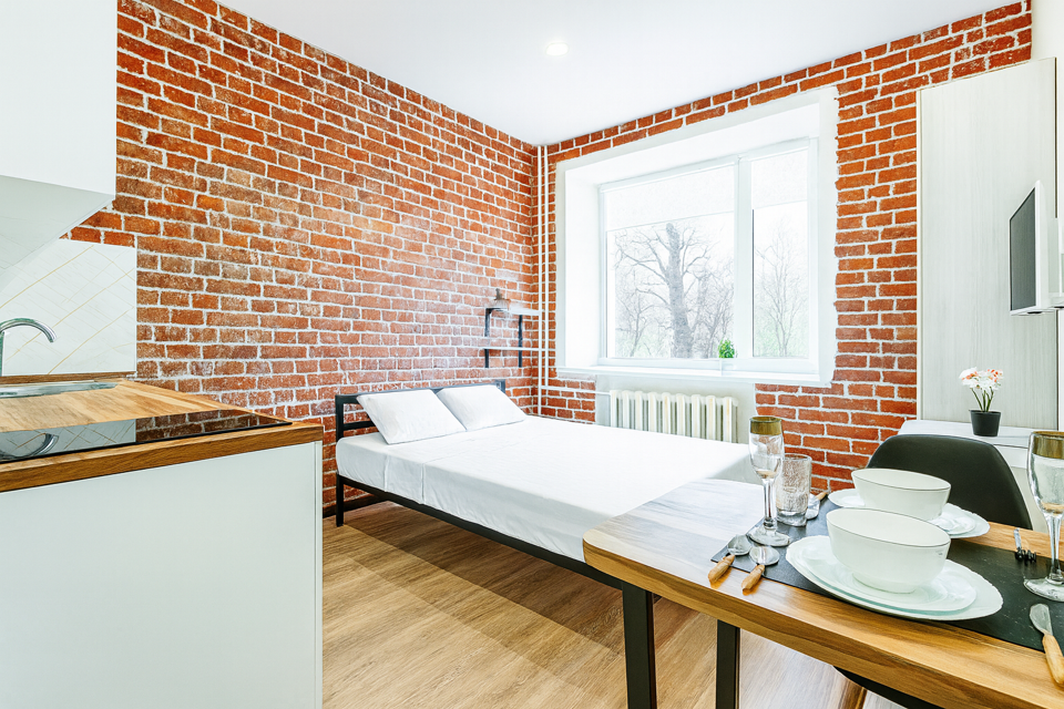 Уютная студия для 2-х гостей на курском