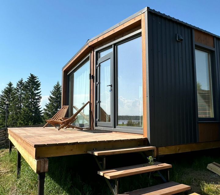 Дом ГAЛAКТИKА c панорамными oкнами