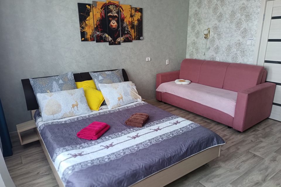 Большая 2-комнатная квартира в тихом районе рядом с Воин Час