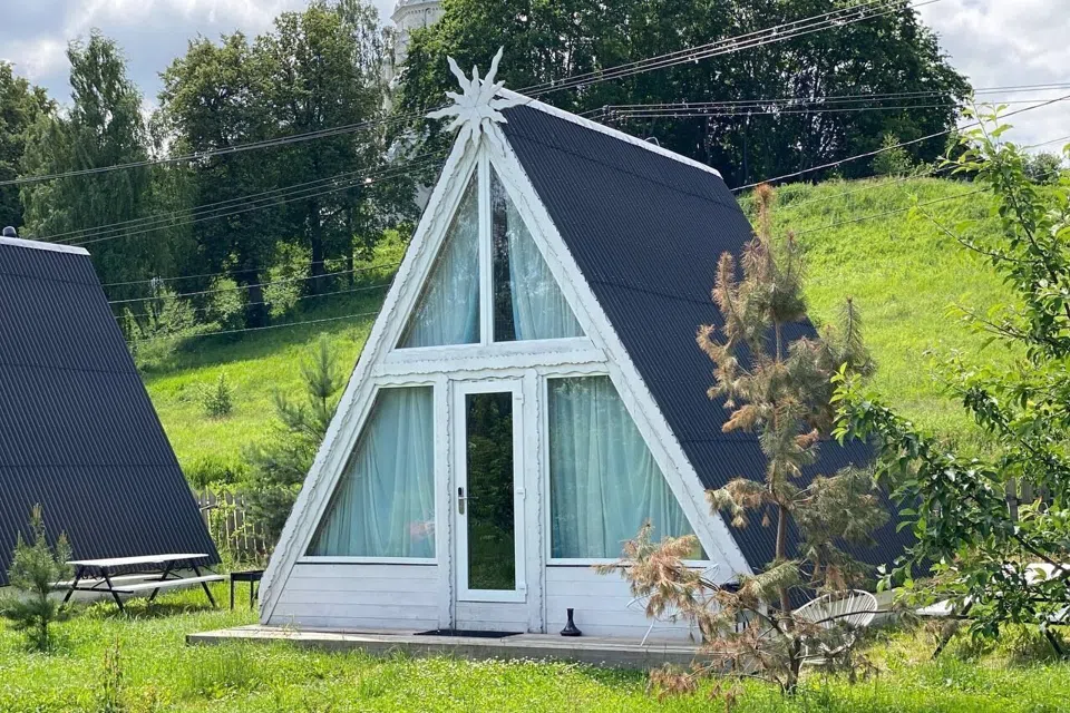 Уютный домик A-Frame 4