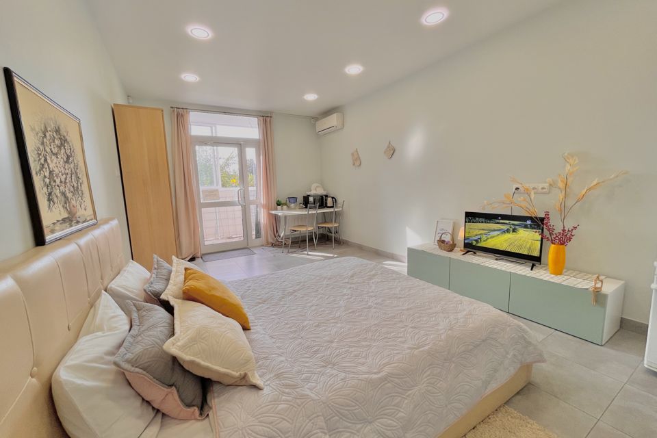 Лаконичная студия для двоих 