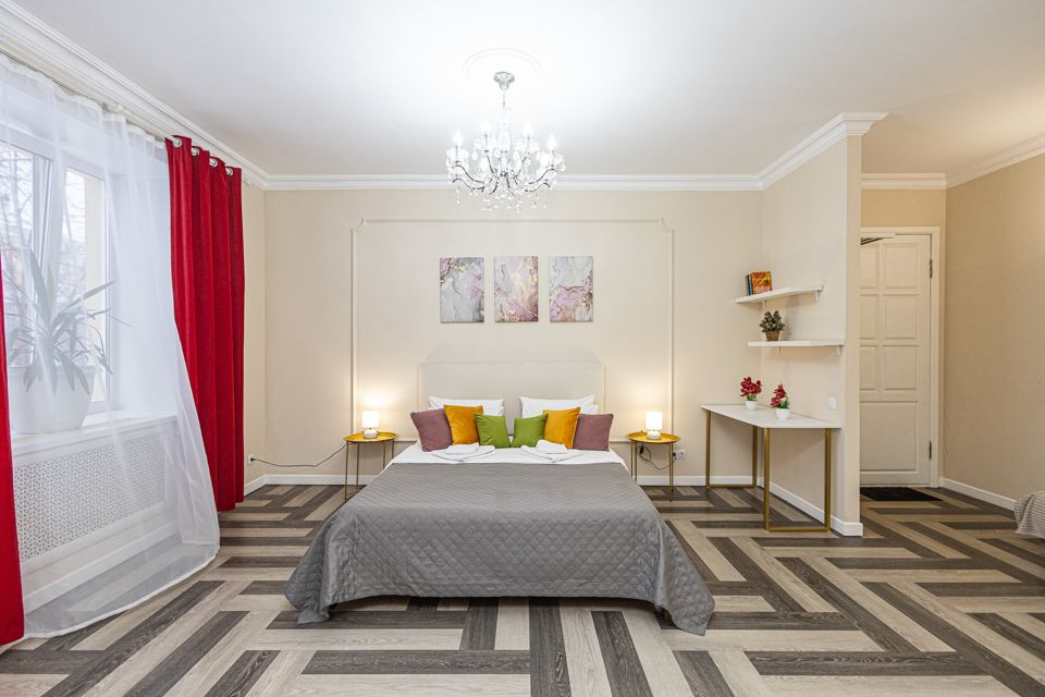 1-к. квартира, 41 м2, 2 кровати