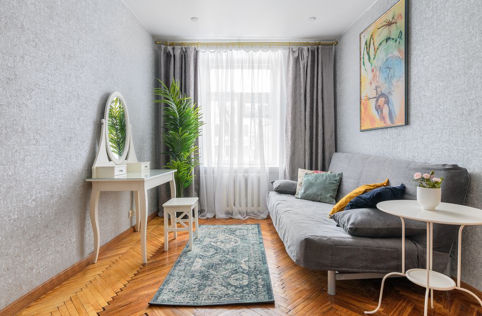 Уютная 2-комнатная квартира с видом на канал Грибоедова.