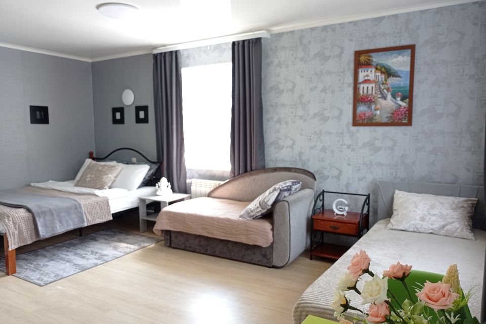 Студия в центре Тулы для 1-4 чел с видом на Likerka Loft