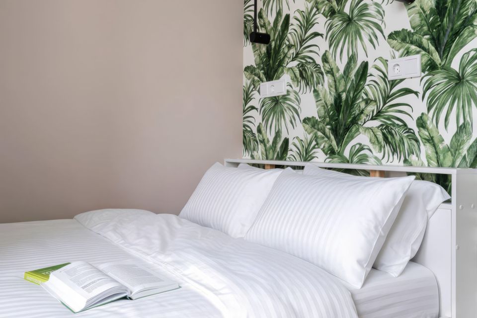 Светлая удобная студия вид на город рядом метро Московские в