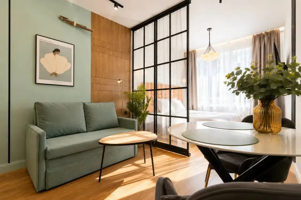 Дизайнерская Студия в ЖК Новатор — Liberty Sity Apartments