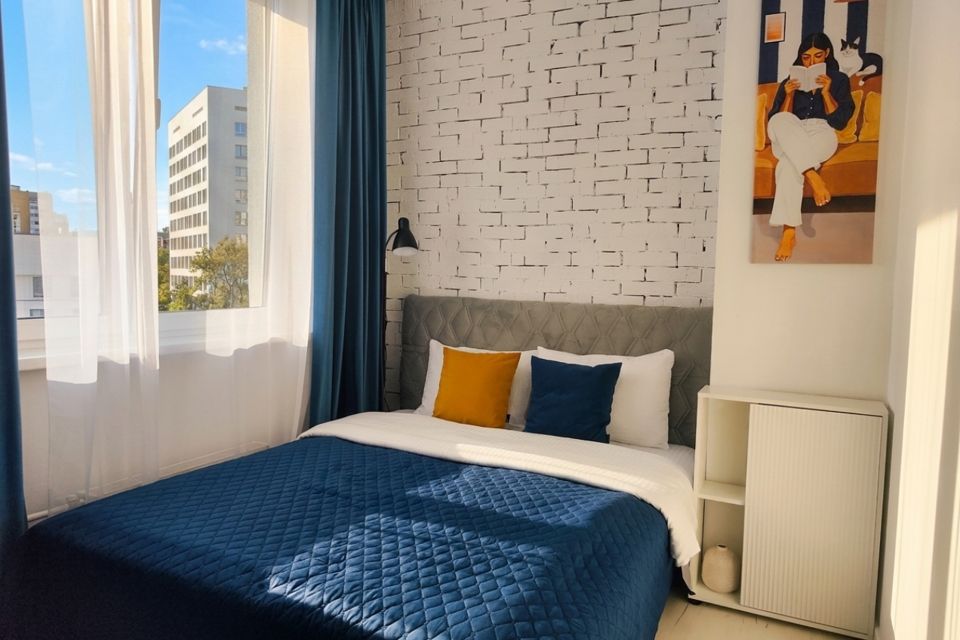 1-к. квартира, 35 м, 3 кровати