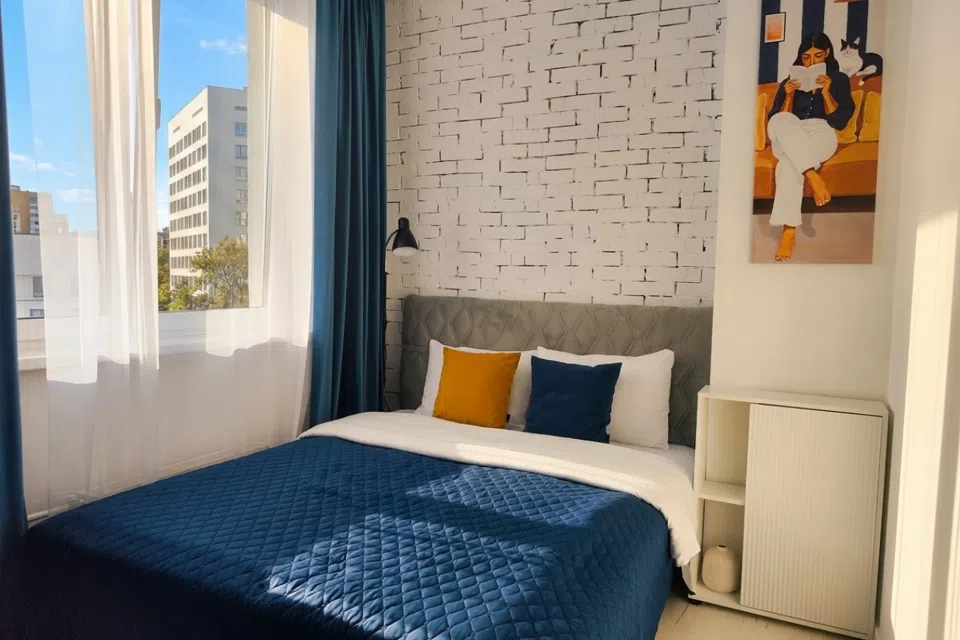 1-к. квартира, 35 м, 3 кровати