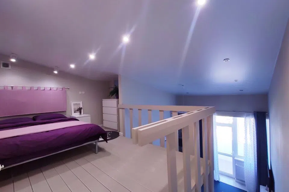 Супервидовая 2х уровневая квартира